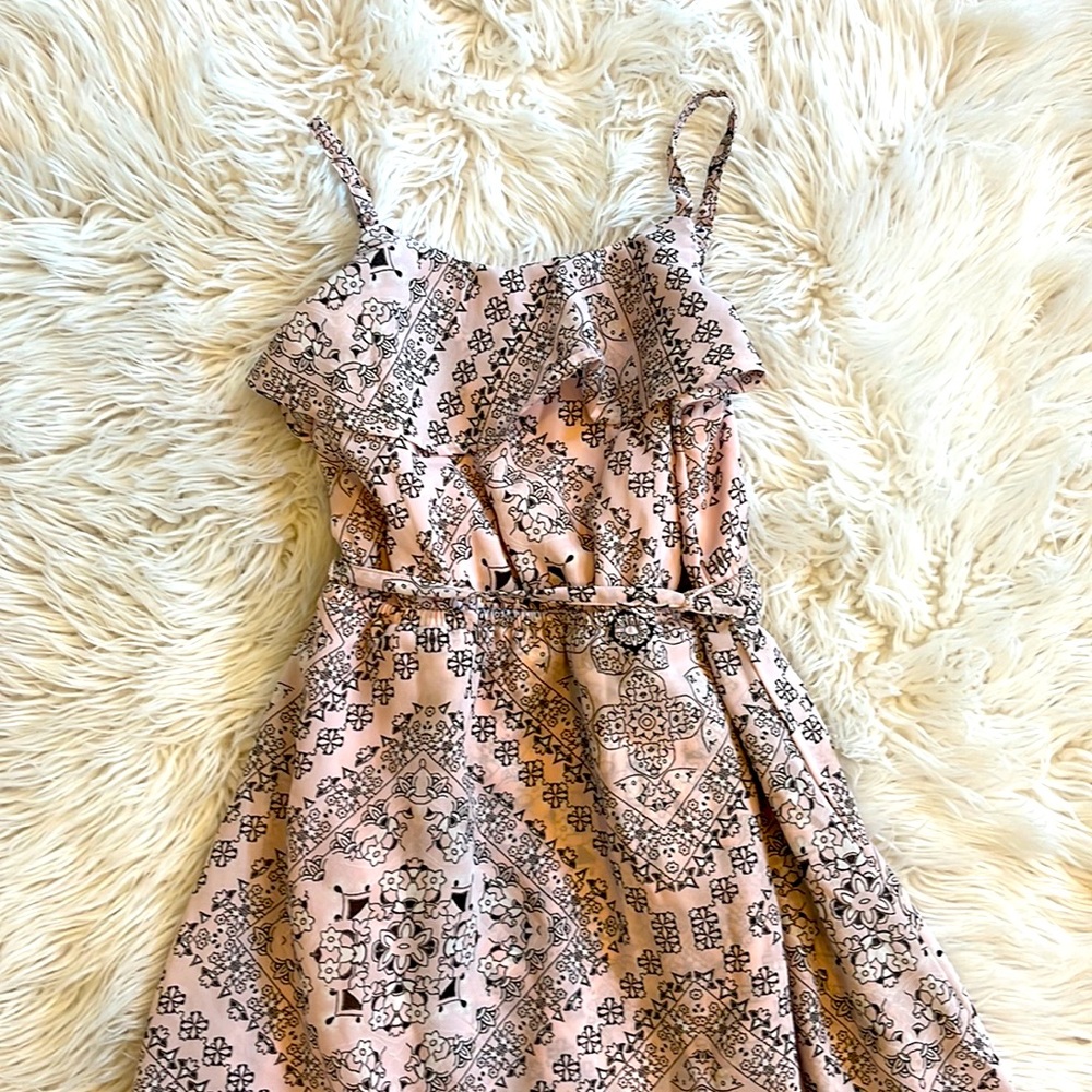 Girls flow paisley dress - Picture 2 of 4